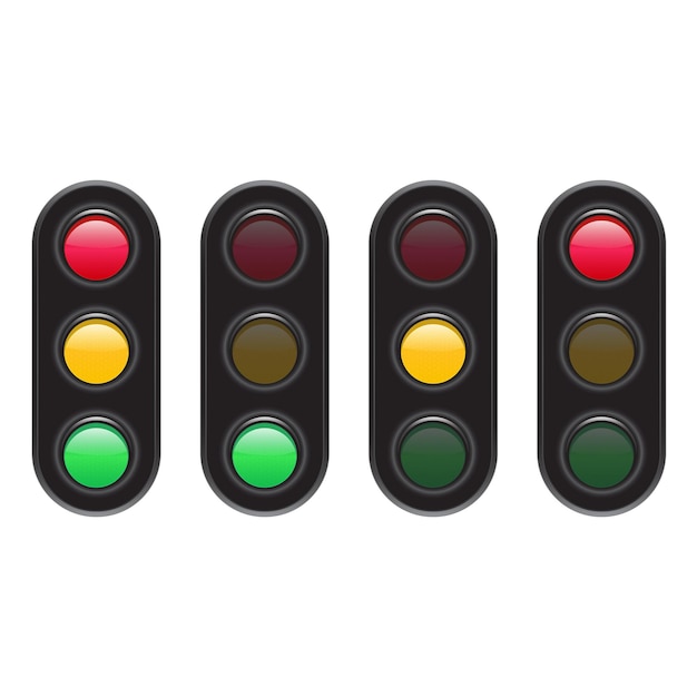 Traffic light illustration