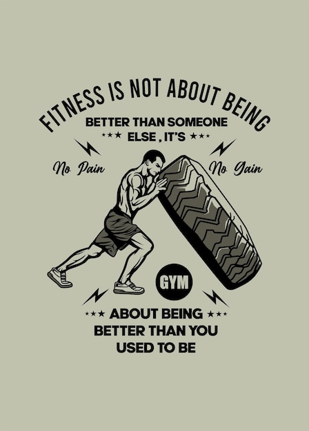 TRAIN HARDE MOTIVATIE GYM