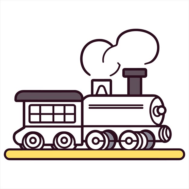 列車のイラスト