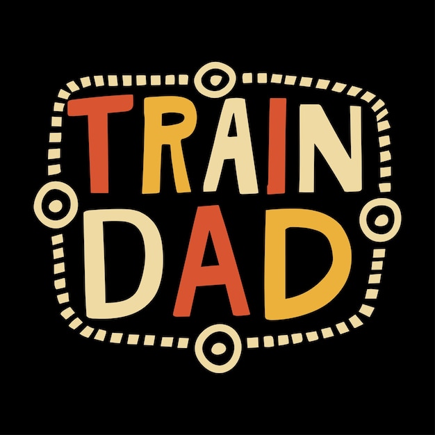 Train station retro vintage t shirt design