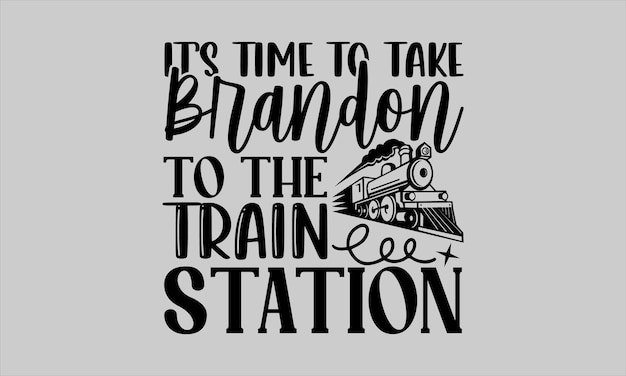 Train t shirt design Illustration for prints on and bags posters