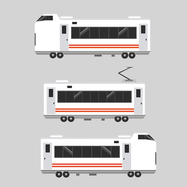 1という数字が書かれた電車