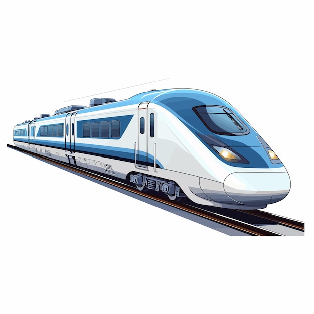 train vector design