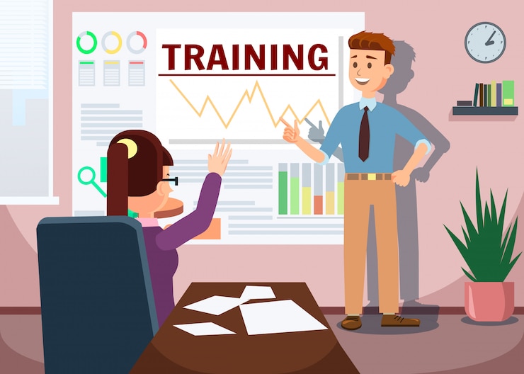 Vector グラフ分析を提示する人との訓練