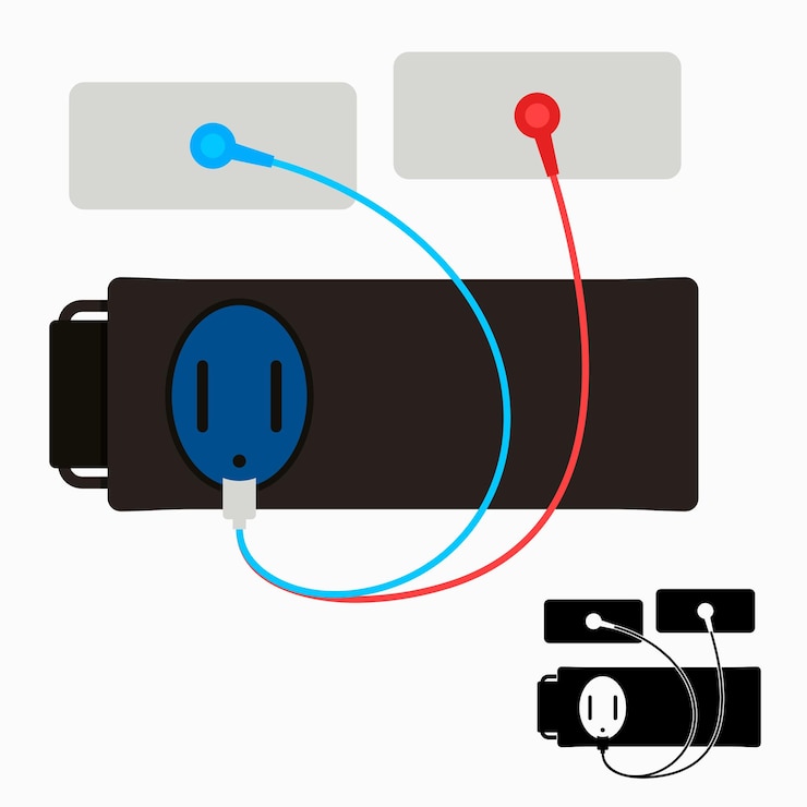 Vector transcutaneous electrical motion nerve stimulation