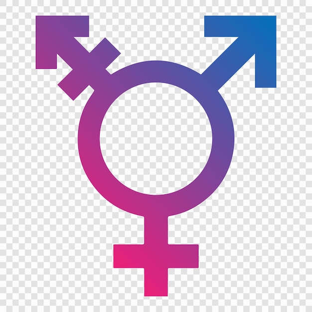 Transgender symbol vector vector illustration