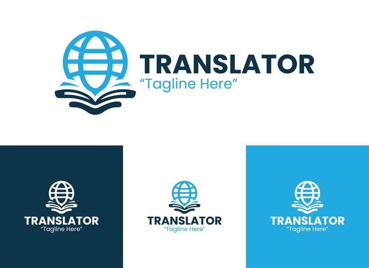 Vector translator logo