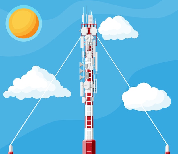 transmission cellular tower antenna