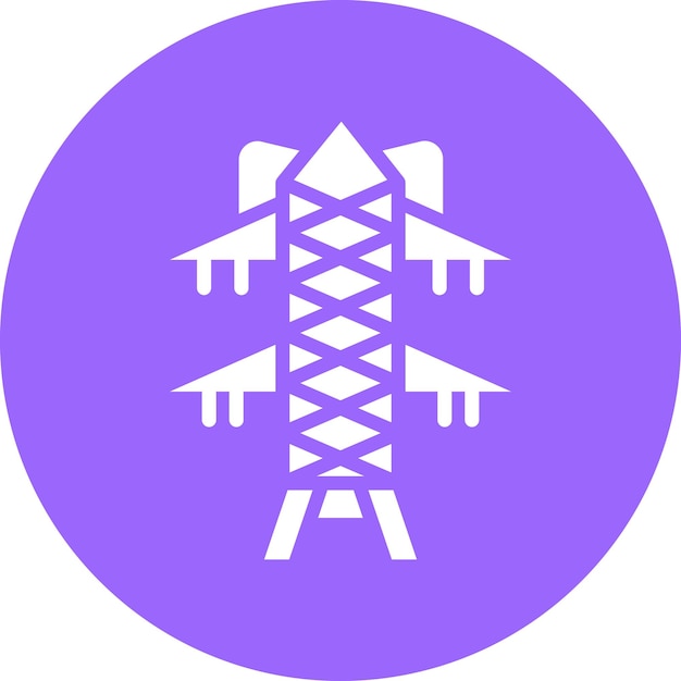 Transmission Tower Icon Style