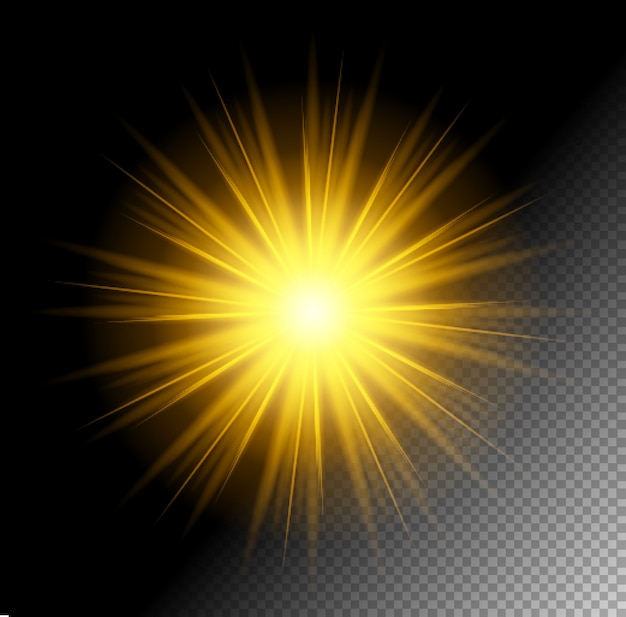 Transparant Vector glanseffect