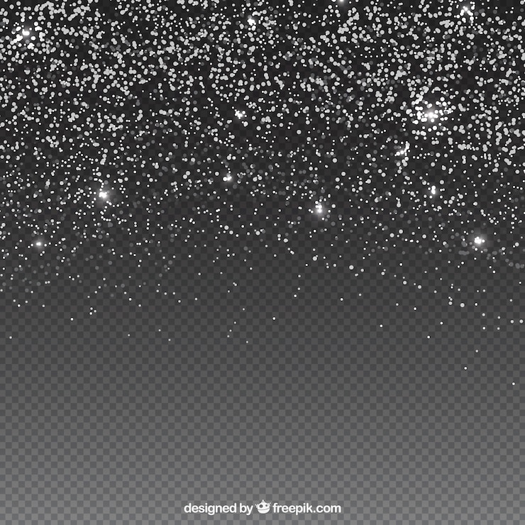 Vector transparante glitter achtergrond