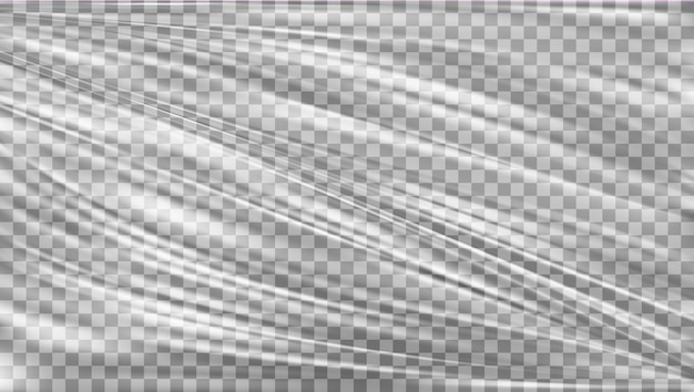 Vector transparante polyethyleen kunststof schering