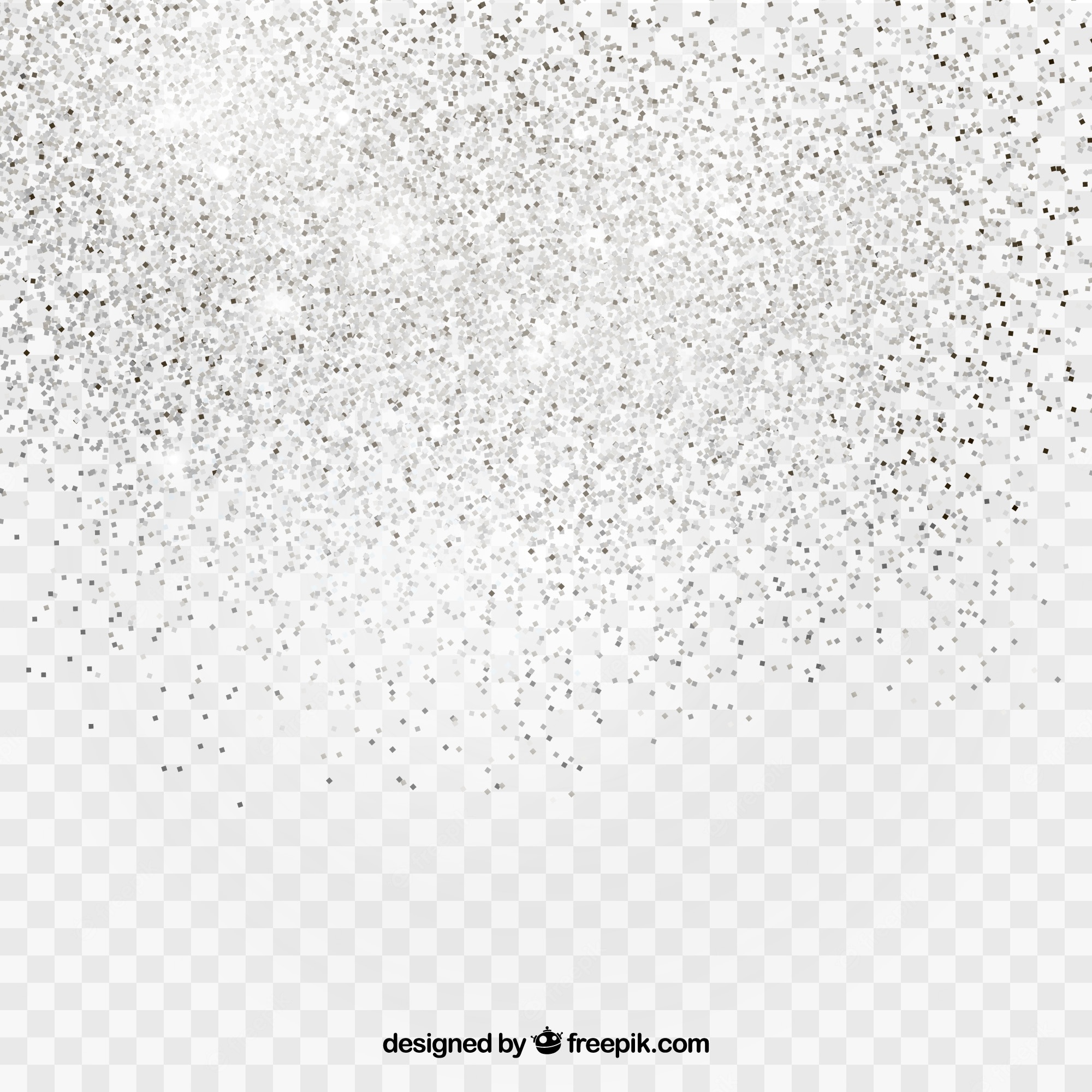 Silver glitter background Royalty Free Vector Image