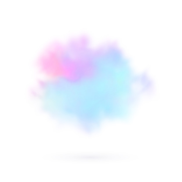 Transparent colored cloud background