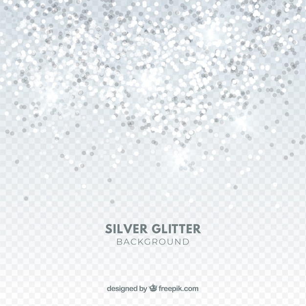 Sfondo glitter trasparente