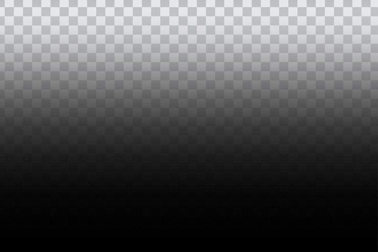 Vector transparent gradient overlay vector shadow effect