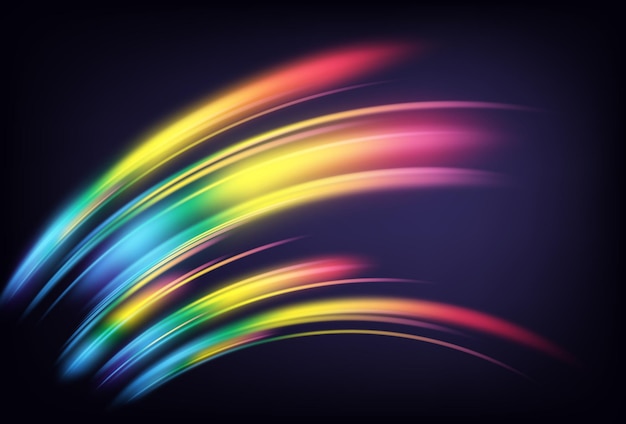Rainbow light Vectors & Illustrations for Free Download | Freepik