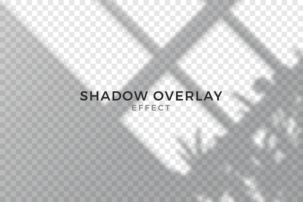 Transparent shadows overlay effect