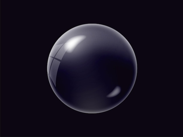 transparent spheres soap or water bubbles