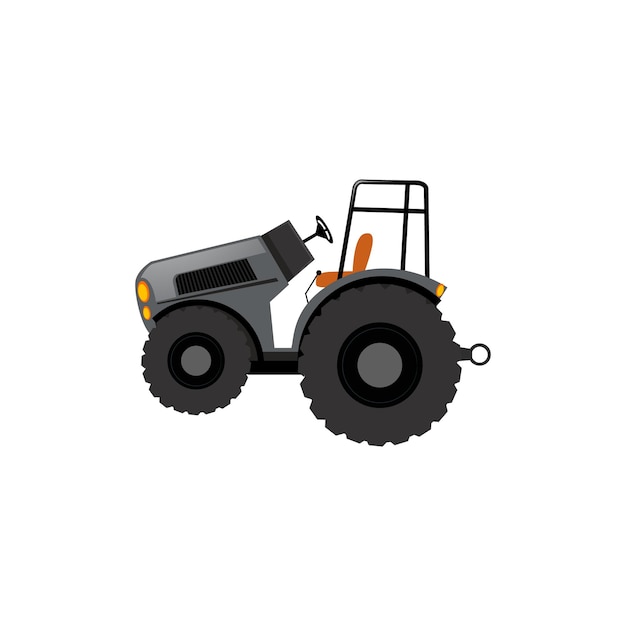 Transport Farm Tractors Cartoon Vector Illustration Design 3D Illustration Vehicle Tractor For Farm