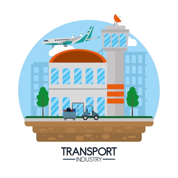 Vector transport industry air service