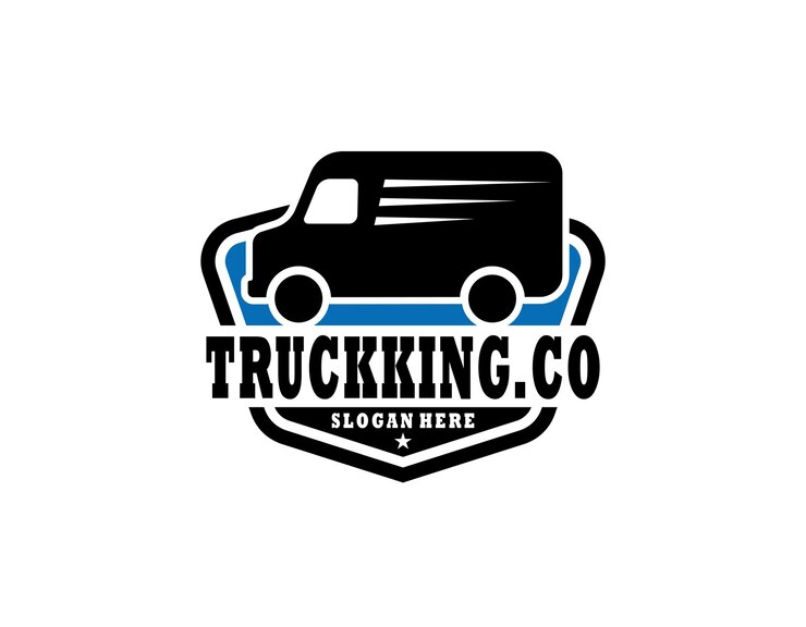 Transport logistic express delivery logo
