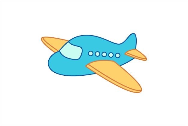 Transportation Icon Flat Sticker Design