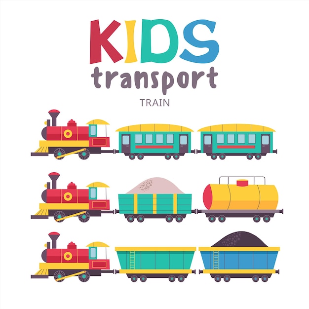 Transportcollectie voor kinderen