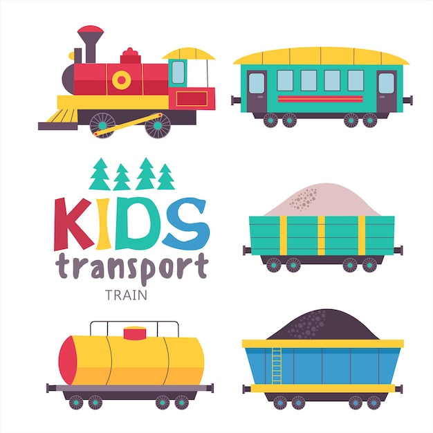 Transportcollectie voor kinderen