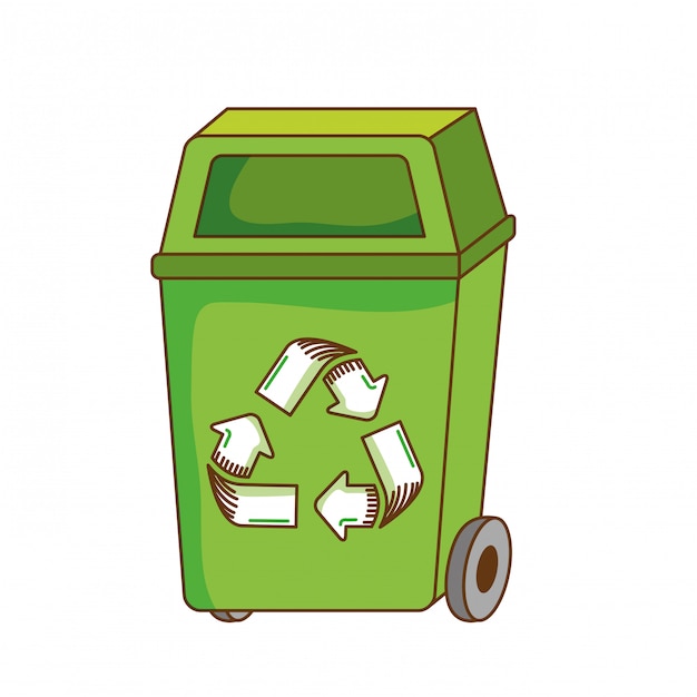 Trash bin icon.