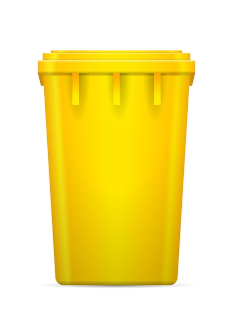 Vector trash can