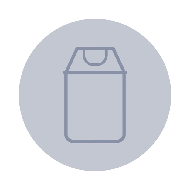 Trash icon design vector template