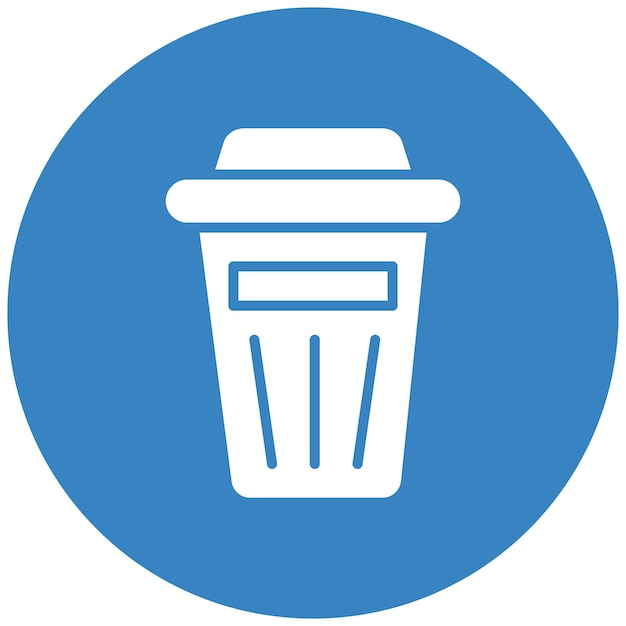 Trash Vector Icon Design Illustratie