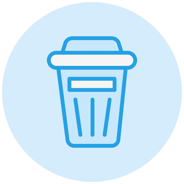 Trash Vector Icon Design Illustratie