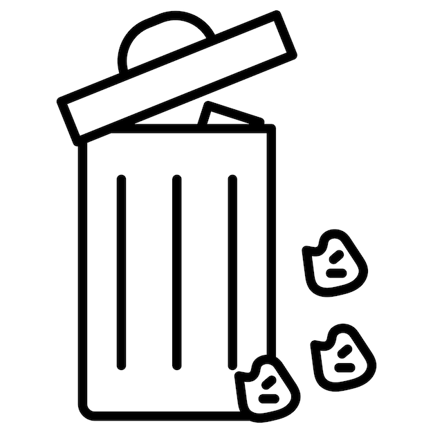 Trash Vector Illustration