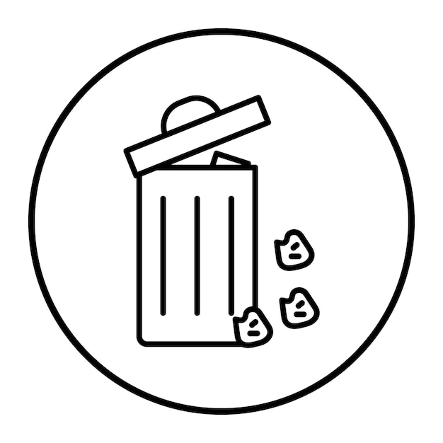 Trash Vector Illustration