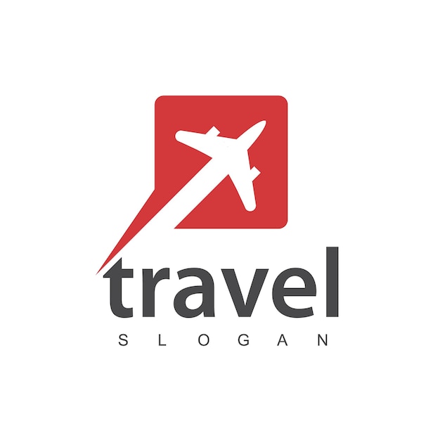 travel agency business logo transport logistics delivery logo design