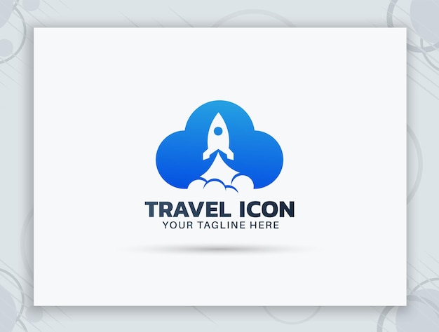 Design del logo dell'agenzia di viaggi