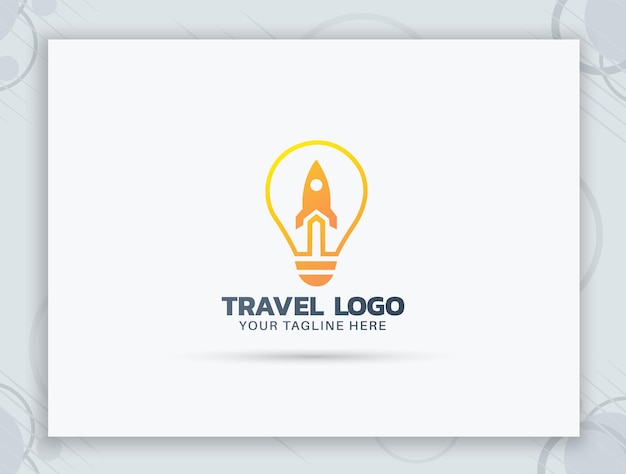 Travel agency logo design