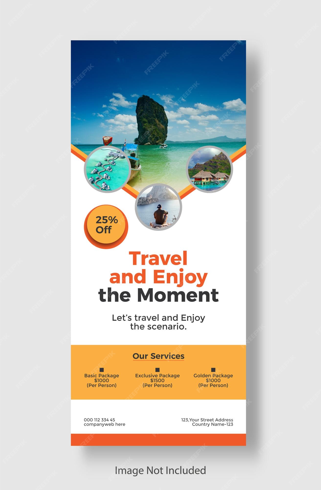 travel agency banner design