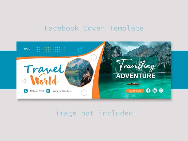 Travel agency tour Instagram post or facebook cover template