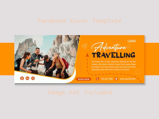 Travel agency tour Instagram post or facebook cover template