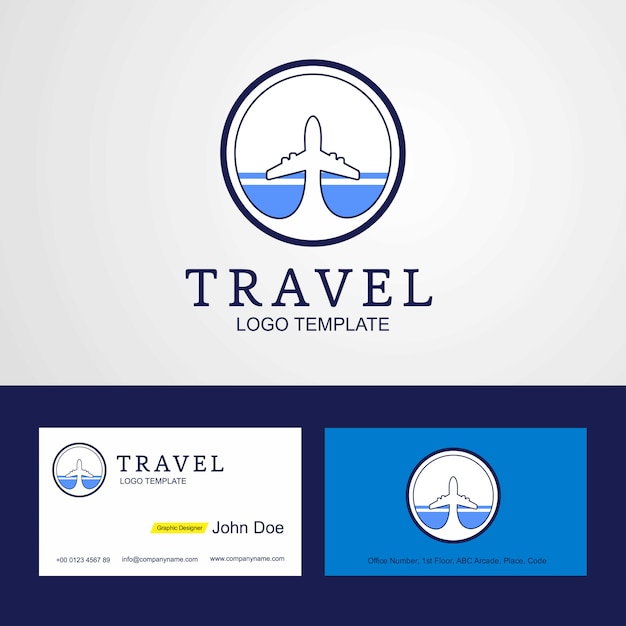 Travel Altai Republic flag Logo and Business card design