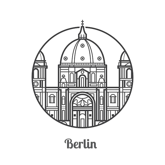 Travel Berlin Icon