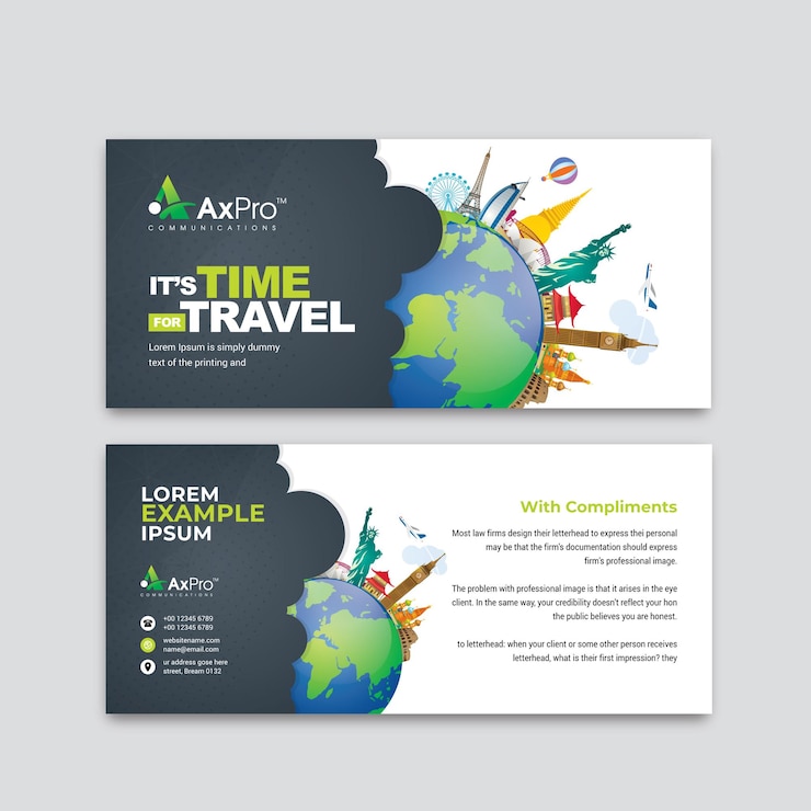 Travel Compliment Card