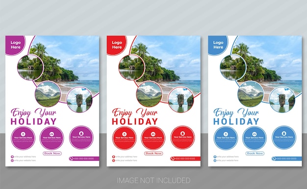 Vector travel design for your agency