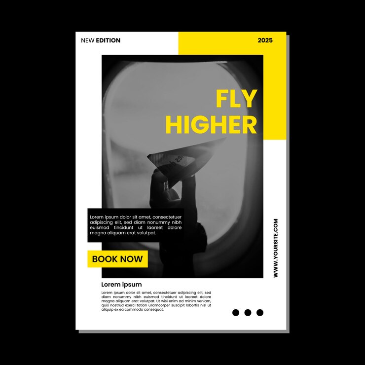 Travel Fly Higher Poster