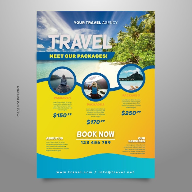 Travel Flyer Design