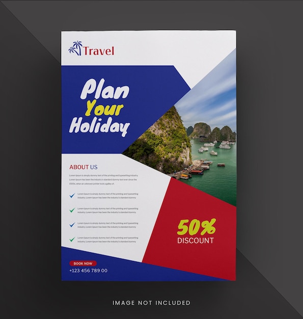 Travel Flyer Template Design