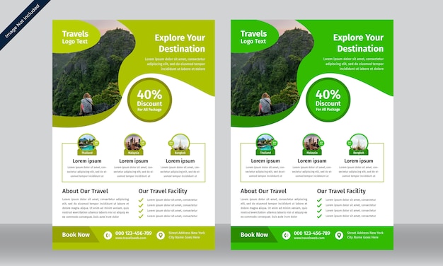 Travel Flyer Template